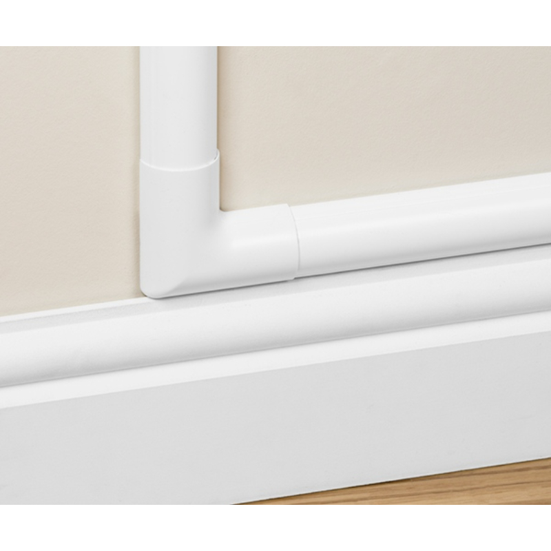 D-line 30x15mm 1mtr trunking kit - white, , medium-null