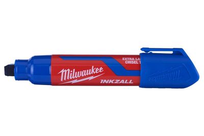 4932471561 - inkzall blue chisel tip marker xl 14.5mm (173384), , medium