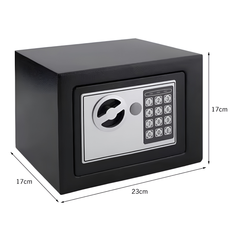 Product image: Χρηματοκιβώτιο ασφαλείας 6l με κλειδαριά και ψηφιακό κωδικό, , medium-null