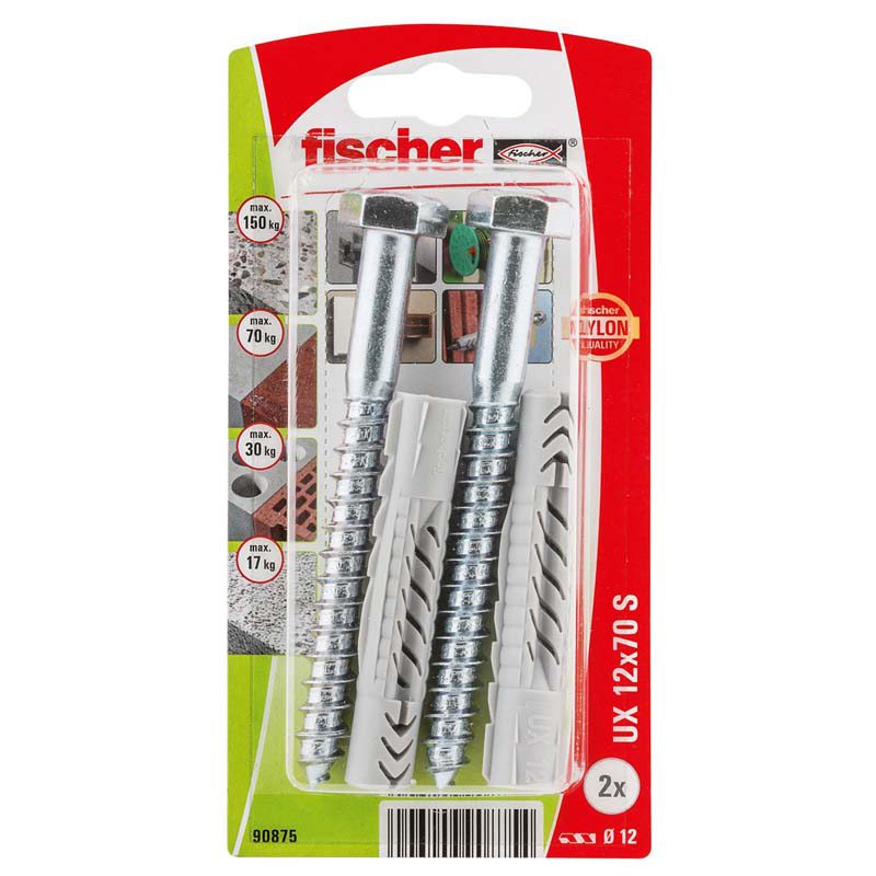 Fischer ux 12x70 s k universal, , medium-null