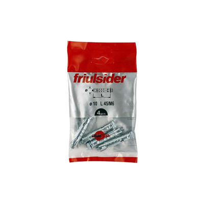 Friulsider hex head screw 10x45 4pcs