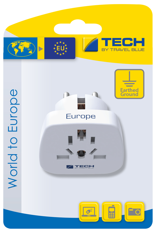 Travel blue adaptor world to europe, , medium-null