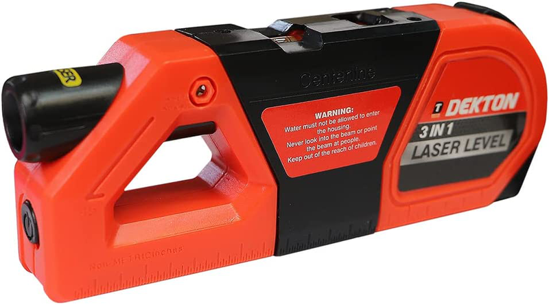 Dekton dt55190 3 in 1 laser level with measure 240v, , medium-null