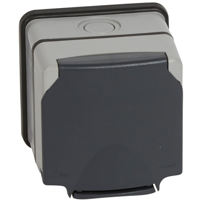 Legrand 684645 plexo 66 13a fused spur unit 13a switched, , medium