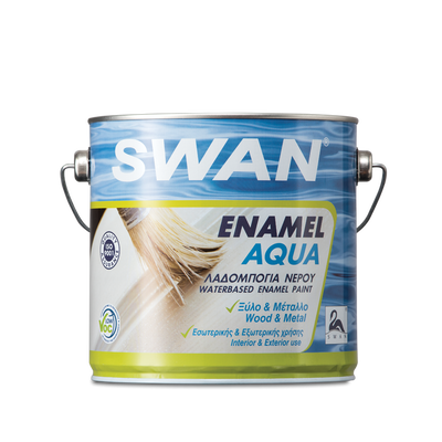 Swan enamel aqua white 2.5l satin, , medium