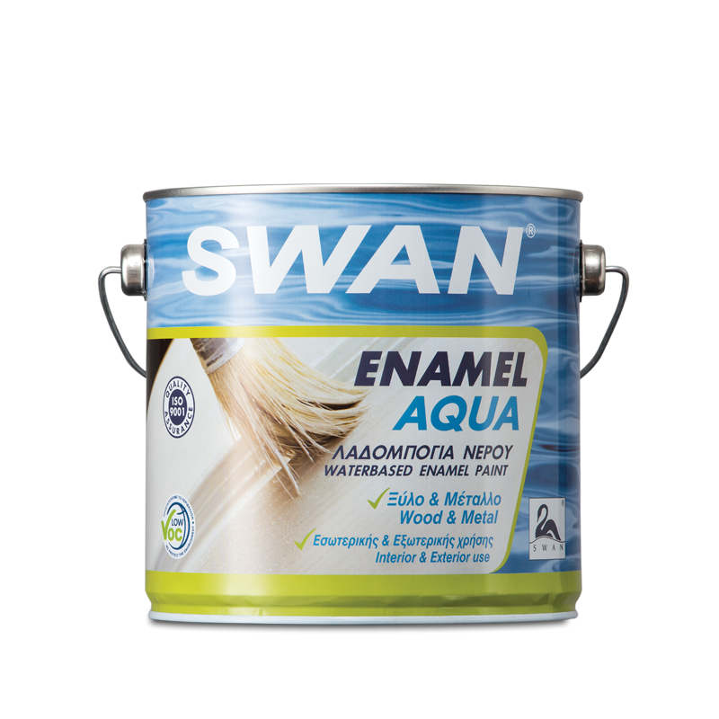 Product image: Swan enamel aqua white 2.5l satin, , medium-null