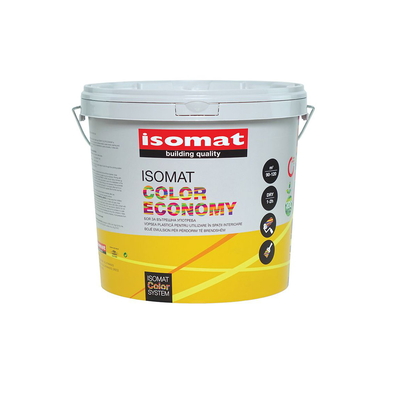 Isomat economy emulsion paint 9l white, , medium