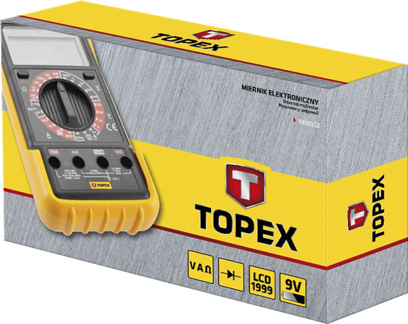 Topex universal electronic multimeter, , medium image number null