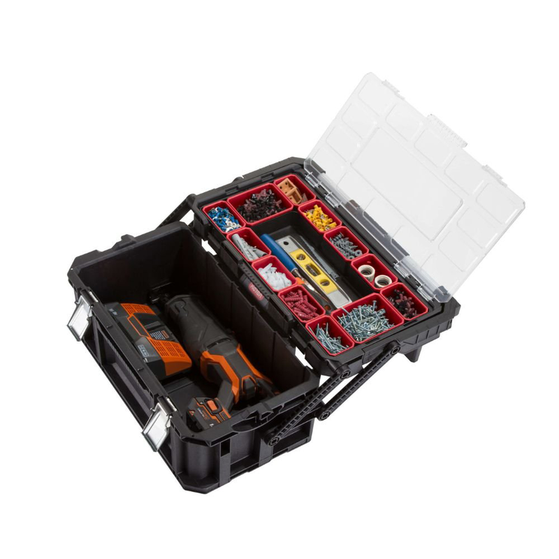 Keter canti combo 22″ κουτί εργαλείων καντιλέβερ με 11 αφαιρούμενα δοχεία σε δύο μεγέθη, , medium-null