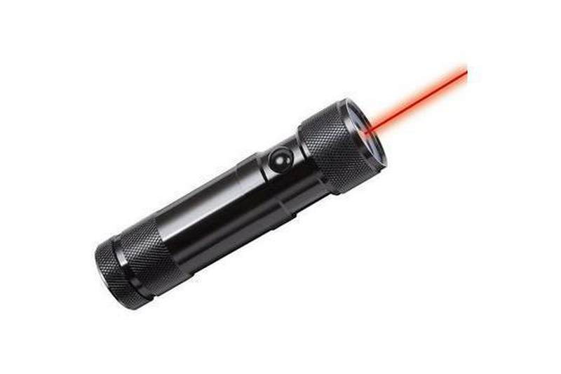 Eco led light with laser pointer (a6732)-null