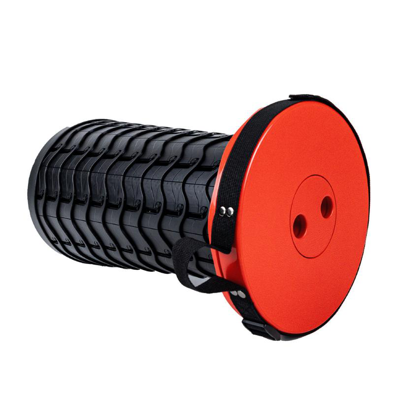 Product image: Σκαμπo πτυσσομενο 180kg - κοκκινο/μαυρο, , medium-null