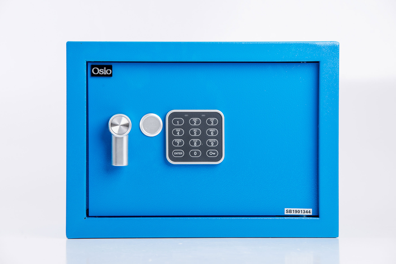 Osio osb-2535bu safebox digital 35x25x25cm blue, , medium image number null