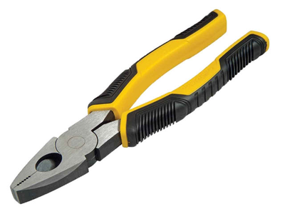 Stanley 074454 180mm controlgrip combination plier, , medium