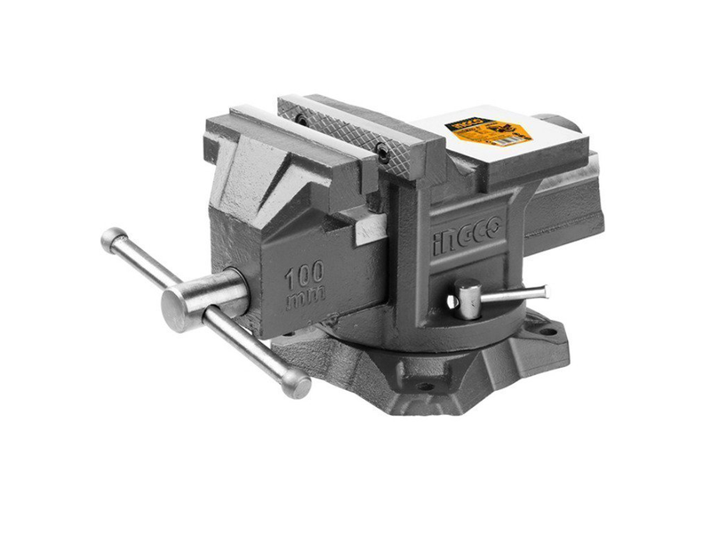 Ingco μέγγενη πάγκου περιστρεφόμενη hbv084 100mm/4", , medium-null
