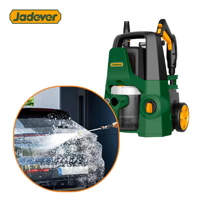 Product image: Jadever ισχυρό 2 σε 1 πλυστικό μηχάνημα υψηλής πίεσης & ηλεκτρική σκούπα για κάθε επιφάνεια, , medium-null