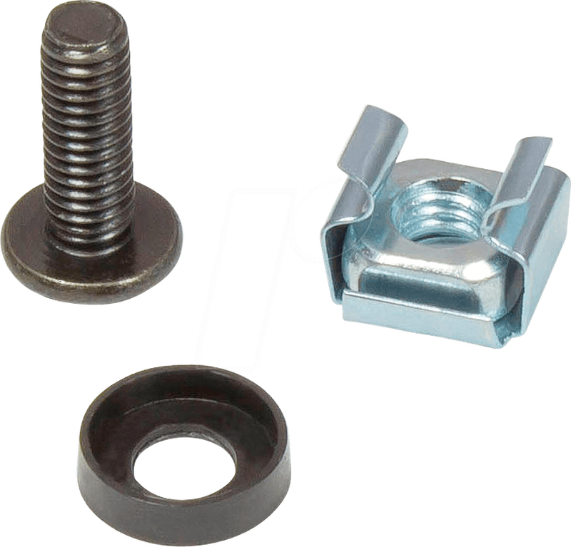 Good connections - screws, nuts and washers (m6) - black, , medium-null