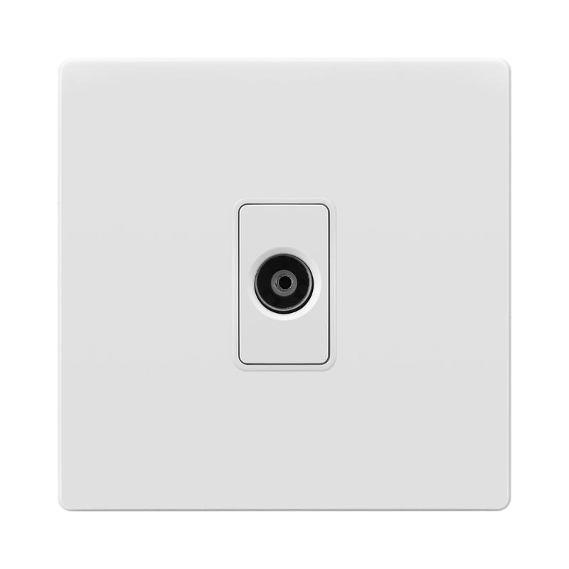 Product image: Powerlink accessories μονη πριζα τηλεορασης ασπρο, , medium-null