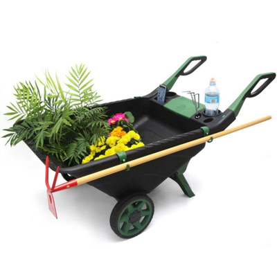 Πλαστικό καρότσι κήπου 80l με δυνατότητα μεταφοράς φορτίου έως 150kg, , medium