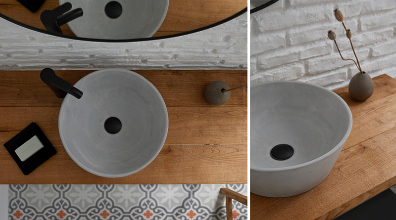 Product image: Rio cement basin 40x40x15cm, , medium-null