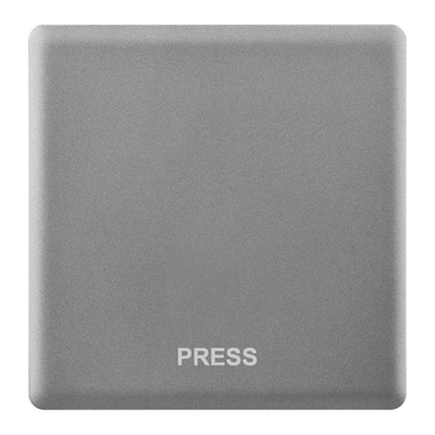 Powerlink accessories διακοπτης press σκουρο γκριζο ματ, , medium