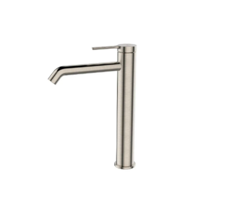 Era brushed nickel high spout basin mixer, , medium-null
