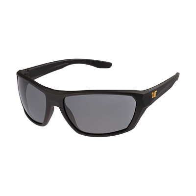 Cat forge 104 safety sun glasses solid smoke / black, , medium