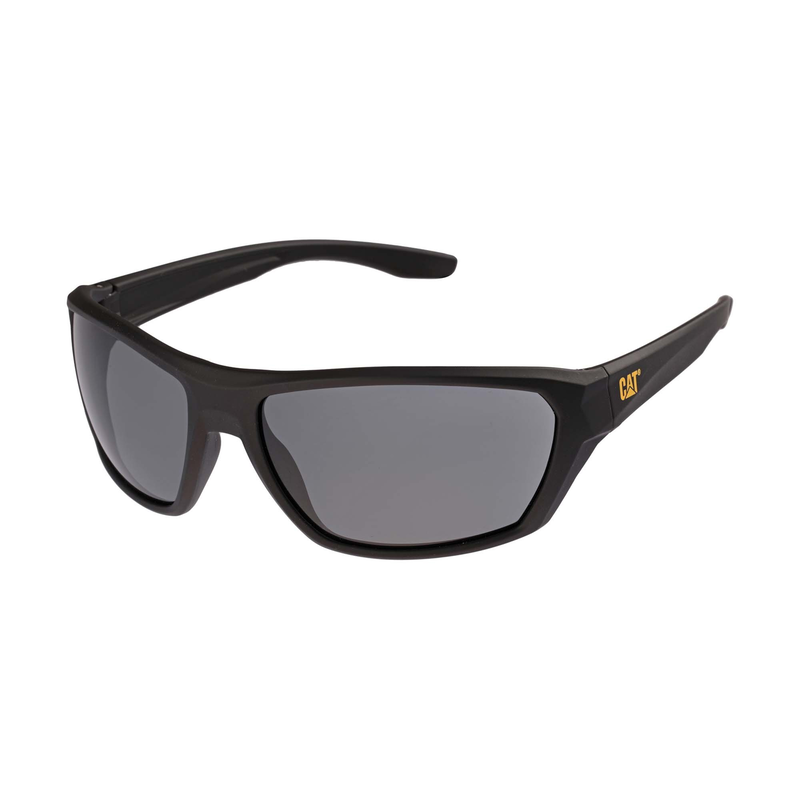 Cat forge 104 safety sun glasses solid smoke / black, , medium-null