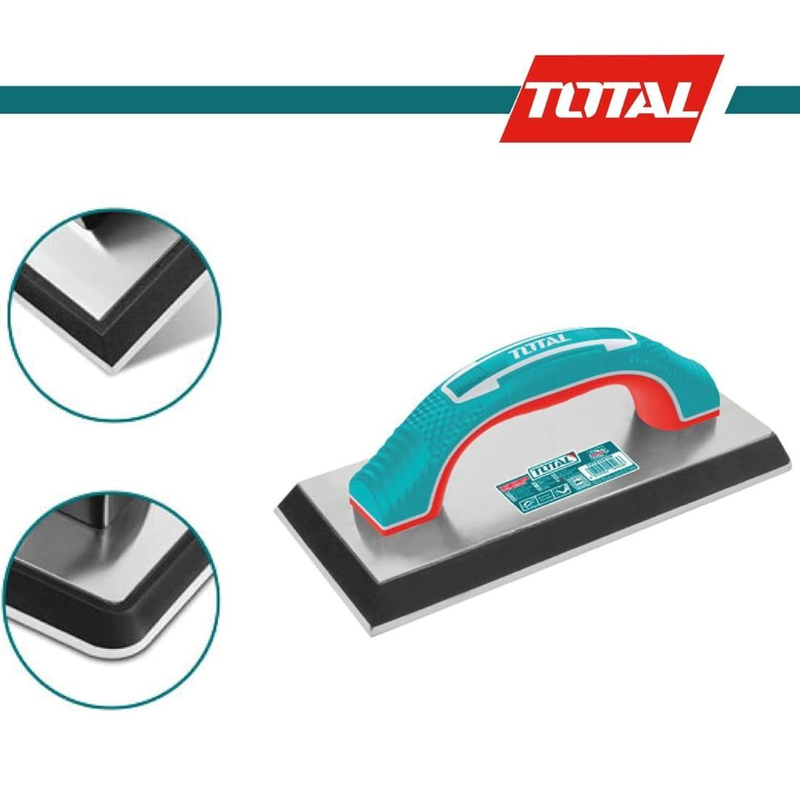 Product image: Total λάστιχο σπατουλάρισματος 240x100mm με λαβή & διπλό φινίρισμα ακμών eva 19mm (tht8324106), , medium-null