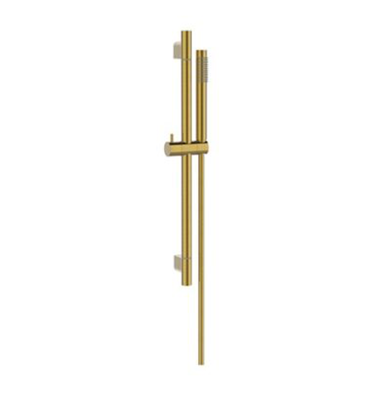 Brushed gold shower rail, , medium-null