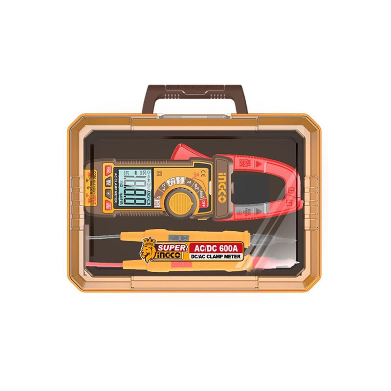 Ingco ψηφιακο πολυμετρο με σφιγκτηρα 600a, , medium-null