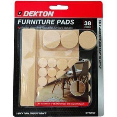 Dekton 38pc furniture pads, , medium