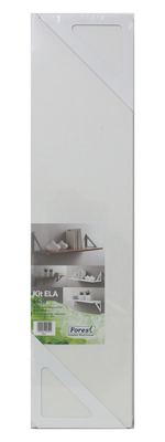 Σετ ραφιων 'ela' 80x20cm λευκο, , medium