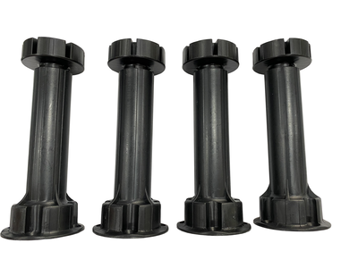 Ποδια κουζινας μαυρα η 150mm 4pcs, , medium