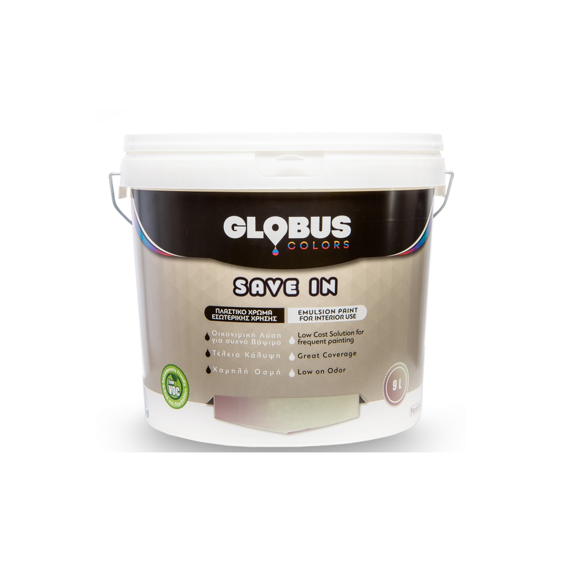 Globus plastic paint for interior save in white 3l-null