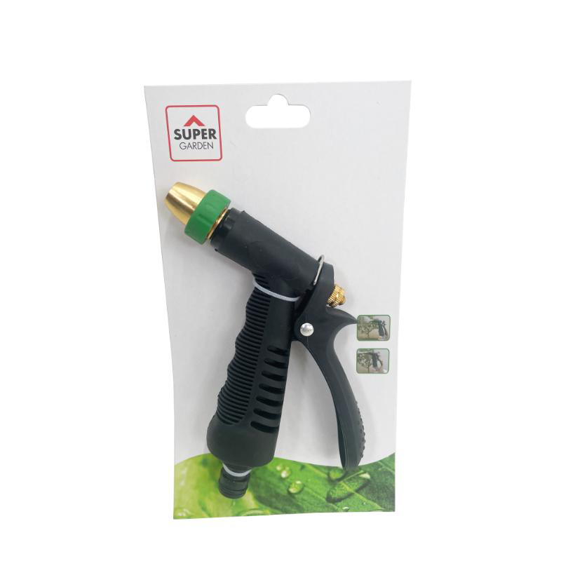 Spray gun with metal nozzle - black, , medium image number null