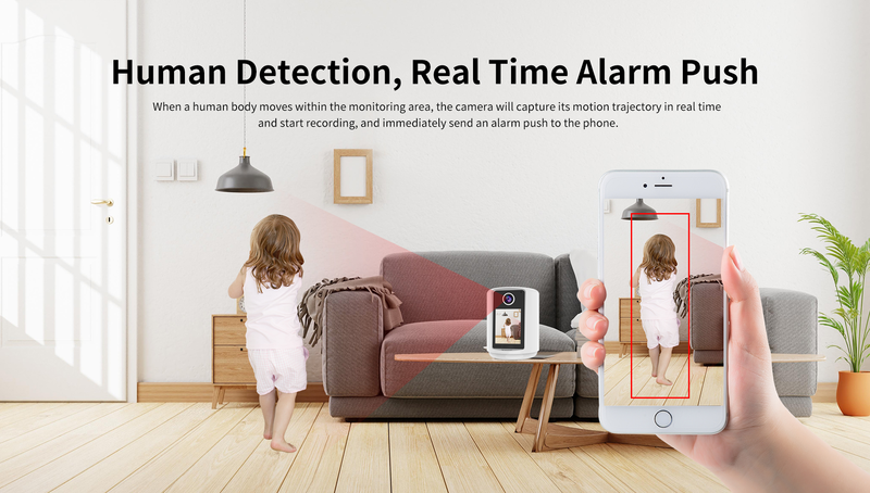Vstarcam indoor  video call camera 2000mAh battery, , medium-null