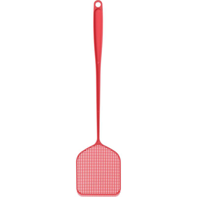 Fly swatter with scraper 50cm - assorted colors, , medium-null