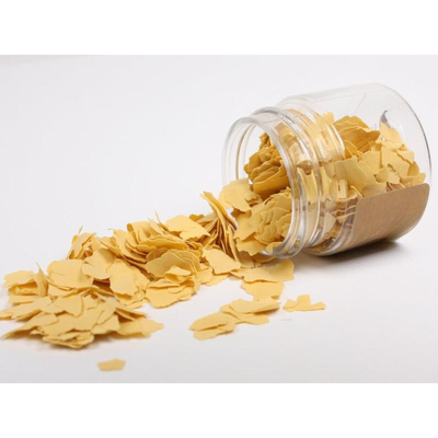 Pentart flakes colors/candle yellow 20gr, Yellow, medium