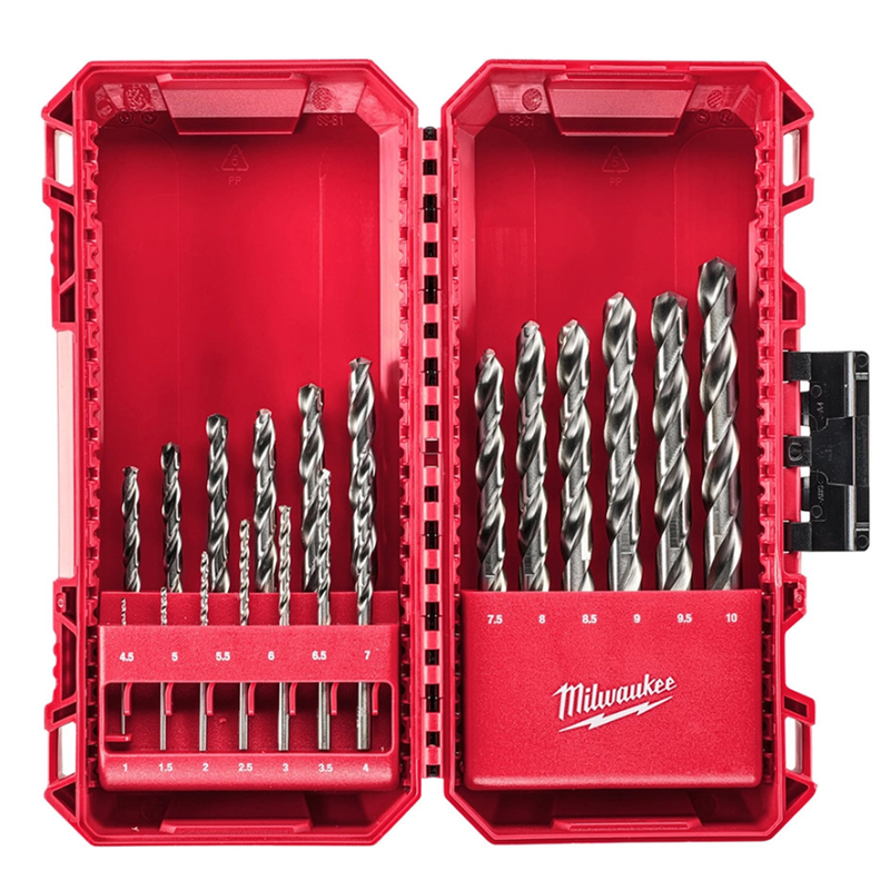 Milwaukee hss-g metal bit set 1-10mm-null