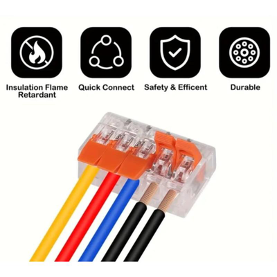 Electrical click connector kit