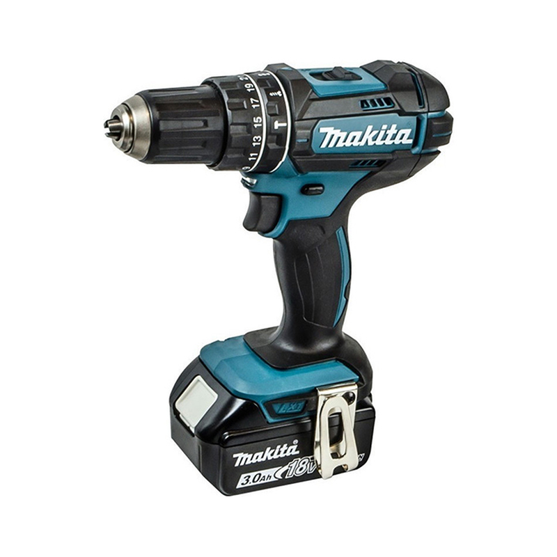 Makita dx2131jx1 combo box impact driver & screwdriver 18v 3x3ah image number null
