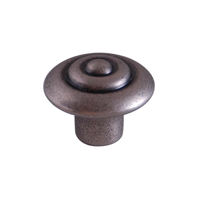 Furniture knob b beauty &oslash;33x27mm metal gray, , medium