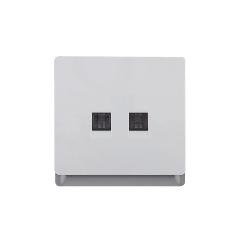 Swe 1g telephone socket rj11/12 8pac + data socket rj45, cat6, , medium-null
