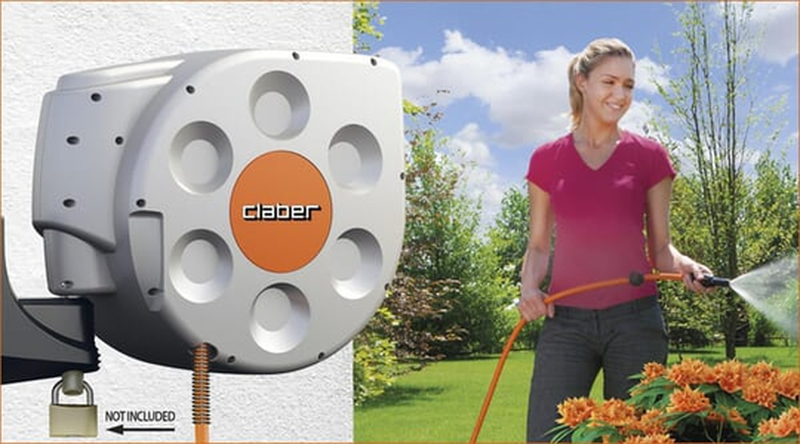 Claber 8696 rotoroll automatic hose reel 20m-null