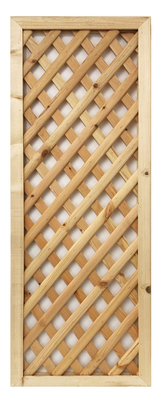Forest framed pine  lattice 186x66x3.4cm, , medium