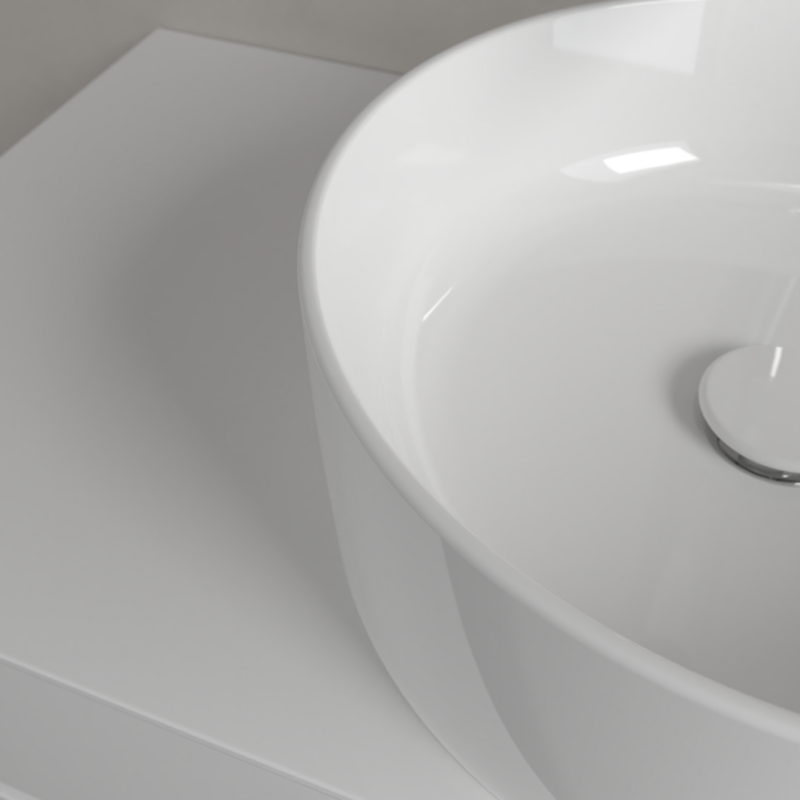 Collaro washbasin diameter 400mm white alpin, , medium-null
