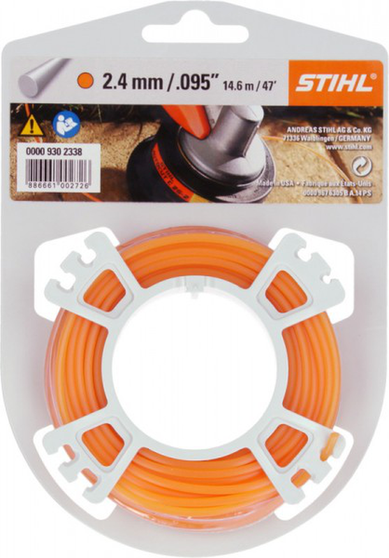 Stihl nylon line 2.4mm 14.6m, , medium image number null
