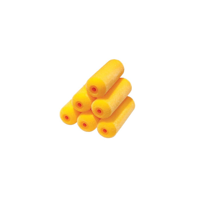 Paint roller velver oval orange &oslash;45mm 16cmx35mm-null