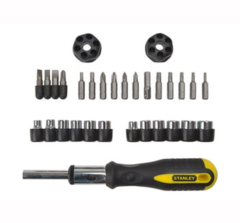 Stanley ratchet screwdriver set 29pc-null