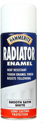 Hammerite wht radit satin aero 500ml